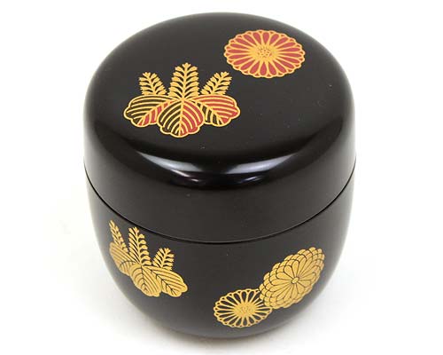 茶入　棗 扇面青貝入 中棗 | 花器茶道具専門店 いたくら