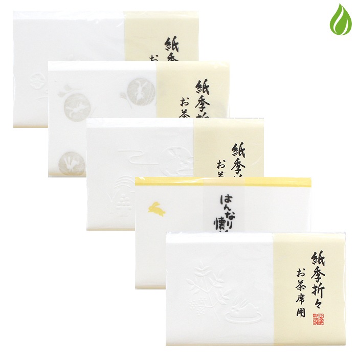 茶道具 懐紙 うさぎづくし 懐紙セット 5帖組【別倉庫発送】