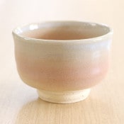 萩抹茶茶碗　平茶碗 茶道具 抹茶茶碗 萩焼 泉流山窯 平茶碗