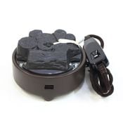 ヤマキ電器 茶道用電気炭 嬉楽 五徳なし 風炉用 （YU-033）