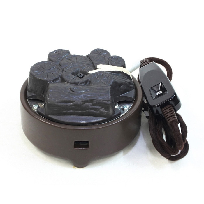 ヤマキ電器 茶道用電気炭 風炉用 五徳なし YU-031／YU-032