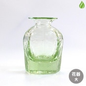 吹き硝子花瓶　作家サイン入り 吹き硝子花瓶 作家サイン入り