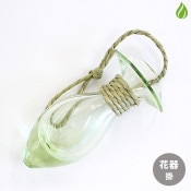 吹きガラス 水口智貴 いぐさガラス 花器 小 [化粧箱付]