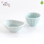 鍋島虎仙窯 鍋島青磁 茶托 1個入 8.5cm [ 食洗器/電子レンジOK ]