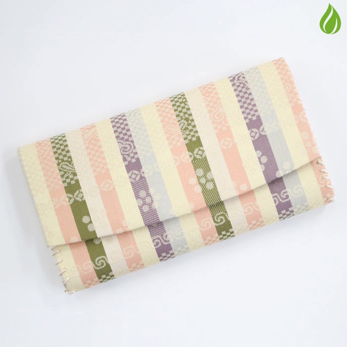 茶道具 名物裂 三ツ折（懐紙入） 伊予簾 （いよすだれ）