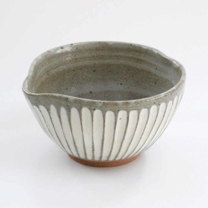 茶道具 抹茶茶碗 美濃焼 藍釉（M-1415）