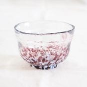 【茶道具】ガラス　抹茶碗　夏茶碗　銀箔　6R0933 茶道具】ガラス 抹茶碗 夏茶碗 銀箔 6R0933お4 - メルカリ
