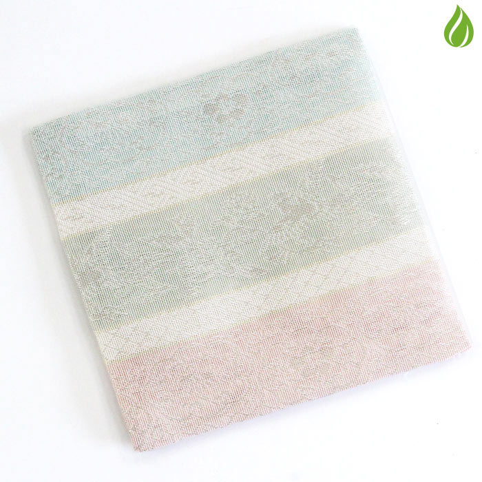 名物裂　織物　市松宝文様　茶道 茶道具 名物裂 懐紙入/楊枝2点セット 紗 宝入鱗文様（たからいりうろこ