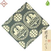 茶道具　備前焼　竹子窯　西川政美作　茶入　袱紗付　共箱　V　R6651 茶道具 備前焼 竹子窯 西川政美作 茶入 袱紗付 共箱 V R6651 美術品/