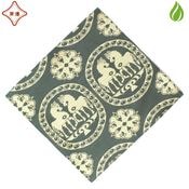 茶道具 古帛紗 北村徳齋 令和8年 干支古帛紗「午」常盤（ときわ）