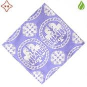 茶道具 古帛紗 北村徳齋 令和8年 干支古帛紗「午」 藤（ふじ）