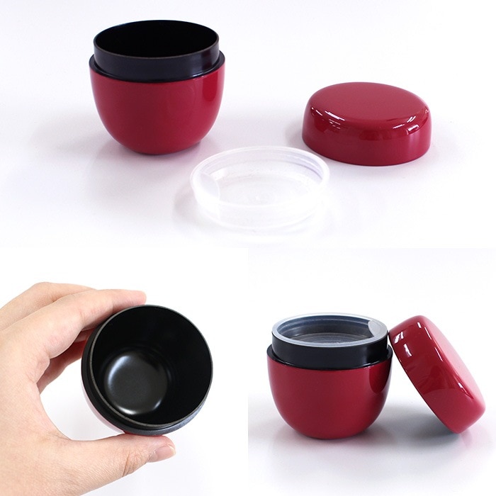 茶道具 陶器の棗 巾着付き 茶道具 陶器の棗 巾着付き