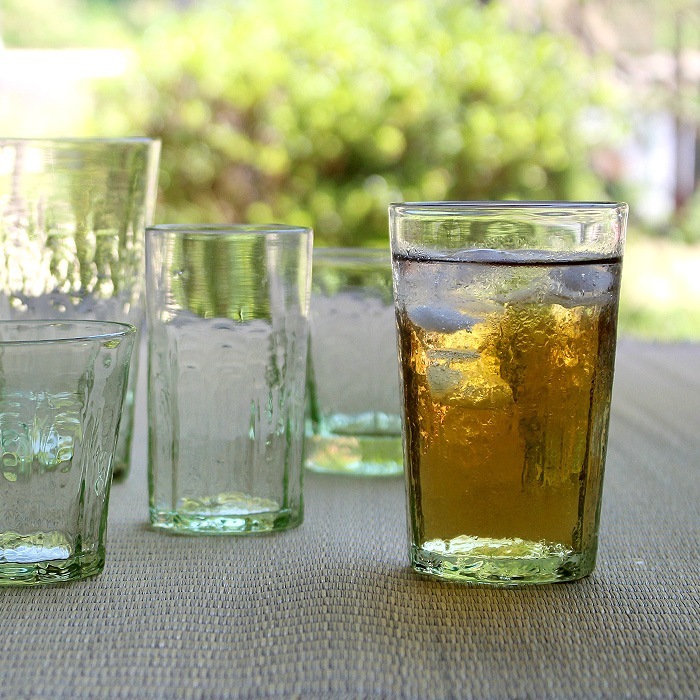 吹きガラス 水口智貴 いぐさガラス お香立て [化粧箱付]