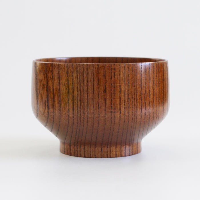 汁椀 白鷺木工 サブロク椀 布袋 160ml 【 欅×3色 】