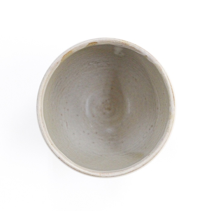 茶道具 抹茶茶碗 茶碗 内山智津子作 粉引 振分碗 お茶碗 日本製