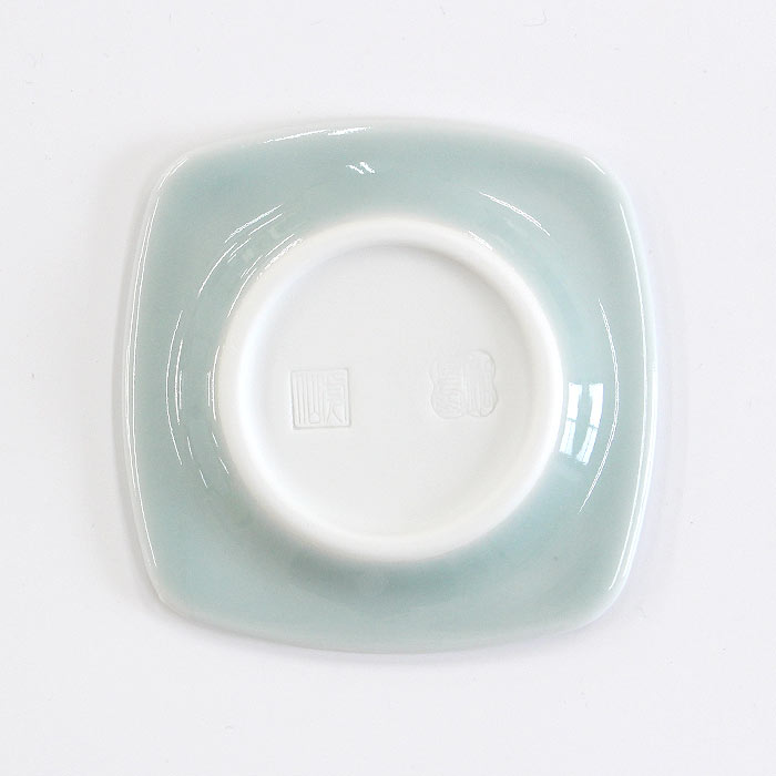青磁　茶碗茶托 青磁飛鉋茶碗（大） | SoryuGama