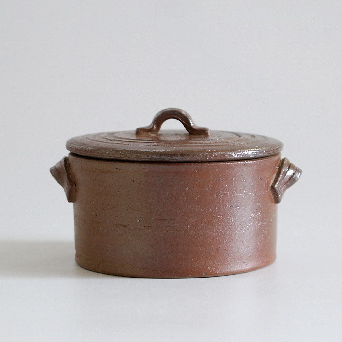 牛ノ戸焼　陶器製 蓋付き　収納容器　民芸　民藝 楽天市場】国産 甕(かめ) 壷 蓋付き 0.5合 / 90ml 常滑焼 日本製