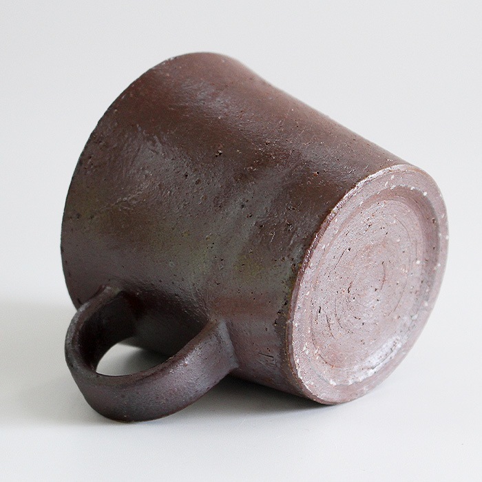 備前焼 Quiet House まっすぐ マグカップM 160ml