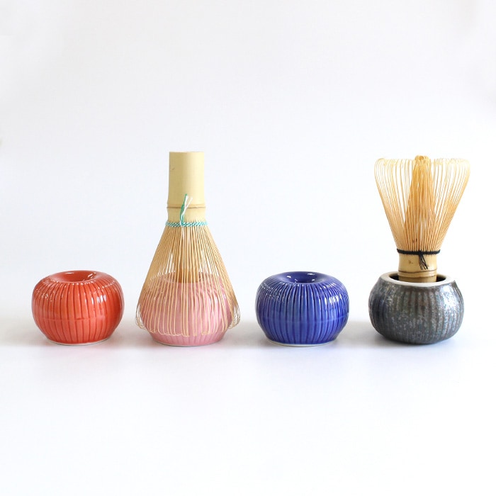 くせ直し 茶筌立て 兼用 美濃焼 6カラー