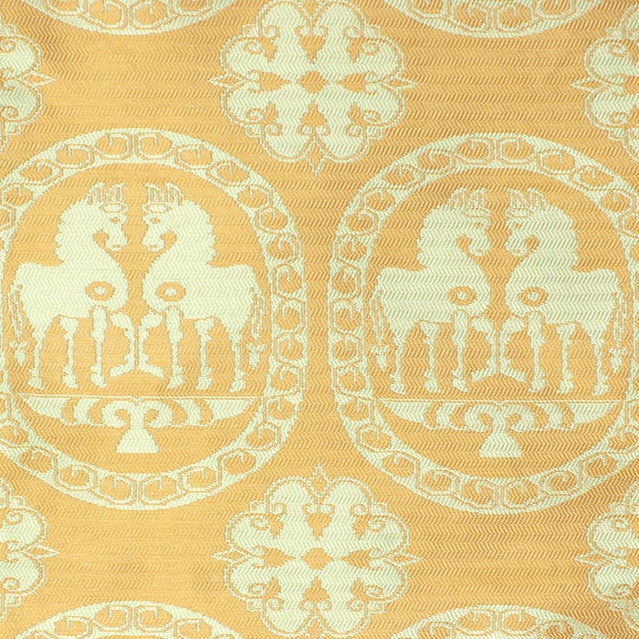 茶道具 古帛紗 北村徳齋 令和8年 干支古帛紗「午」山吹（やまぶき）