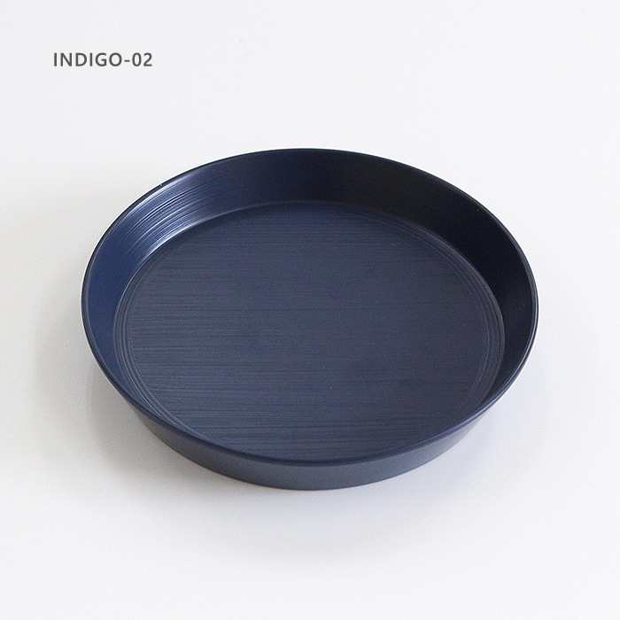 RIN＆CO. 越前硬漆 平皿 S 直径14cm [ 食洗器OK ]
