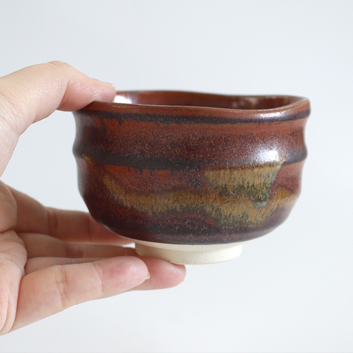 訳アリ】茶道具 抹茶茶碗 野点茶碗 鉄砂 日本製 和食器 小茶碗 利休