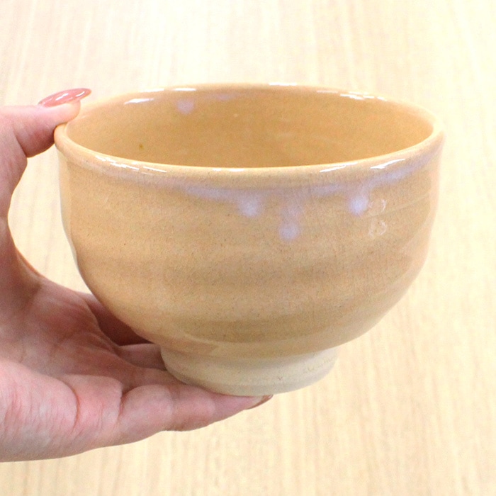 茶道具抹茶茶碗(楽、萩、京焼?) 茶道具 抹茶茶碗 萩焼 泉流山窯 楽型