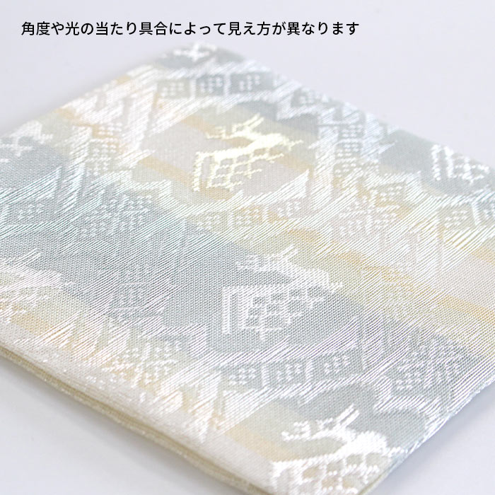 茶道具 江戸期 大型古材短冊掛 古裂装飾 裏透かし彫り『日月』★時代物★希少品 茶道具 江戸期 大型古材短冊掛 古裂装飾 裏透かし彫り『日月』
