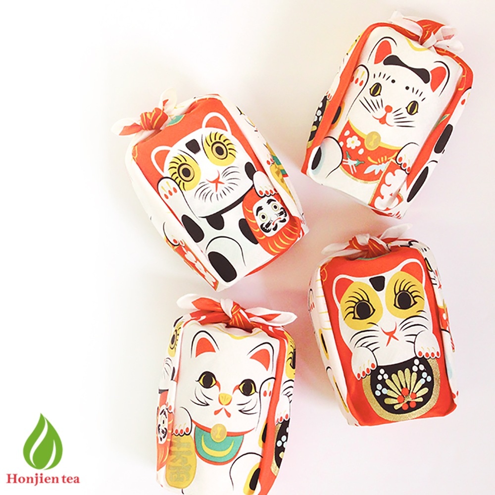 風呂敷 お弁当包み 45 福コチャエ 日本製 48×48cm【 全6柄 】