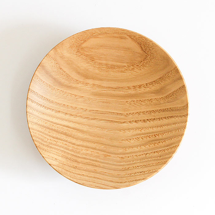 前田昌輝作 クリ小皿（オイル） 12cm 木製皿 木皿 木の器 日本製