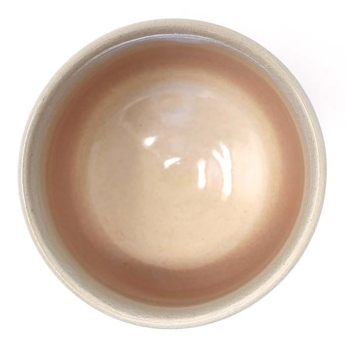 茶道具 抹茶茶碗 萩焼 泉流山窯 楽型 小茶碗