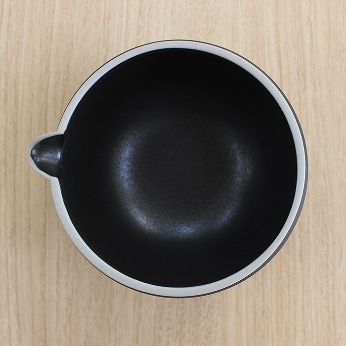 抹茶茶碗 ORIGAMI 片口 抹茶碗 美濃焼 陶器 サテンジャパニーズ