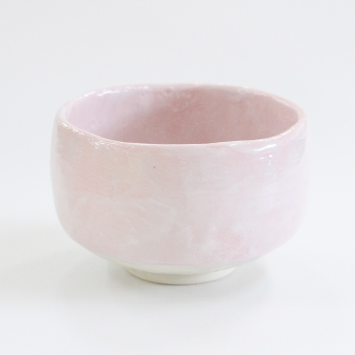 茶道具 抹茶茶碗 美濃焼 桜志野たたき