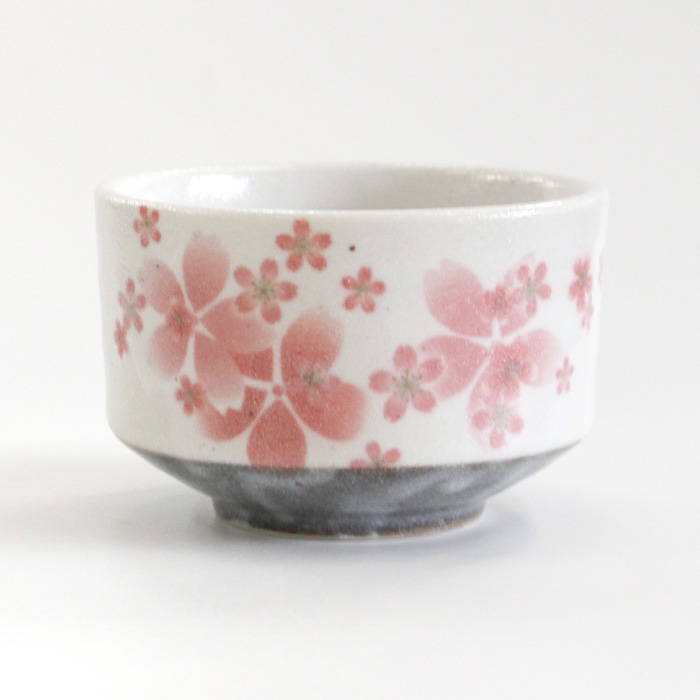 茶道具 抹茶茶碗 美濃焼 桜がさね