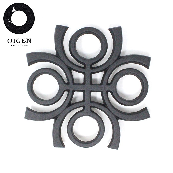 南部鉄器 瓶敷 及源鋳造 波紋 OIGEN【別倉庫発送】