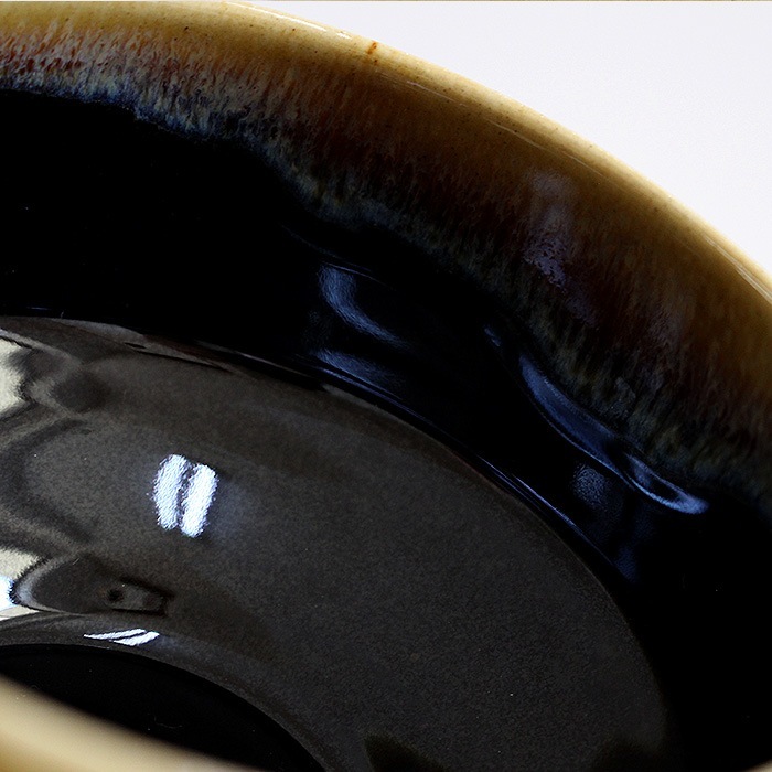 抹茶茶碗 波佐見焼 西海陶器 haku碗 寂天目 ( じゃくてんもく ) φ11.5