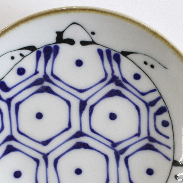 波佐見焼 西海陶器 kotohogi 小皿 亀 φ10.5×H1.5cm