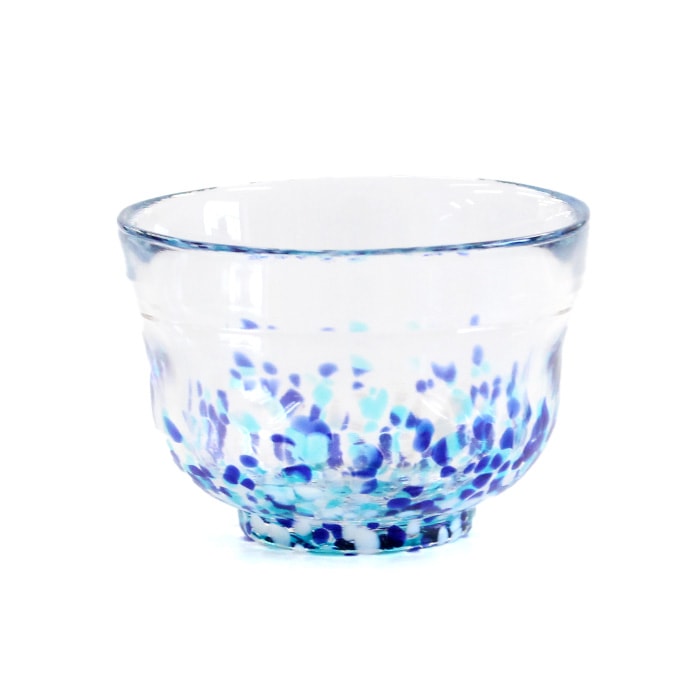 美品 ガラス 茶碗 抹茶椀 茶道具 工芸ガラス ガラスオブジェ 茶道具】ガラス 抹茶碗 夏茶碗 銀箔 6R0933お4 - メルカリ