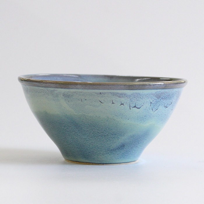 茶碗☆陶器☆磁器 祥吹花 角高台茶碗 | 菊祥陶器／工房祥sho～ Kikusho Pottery