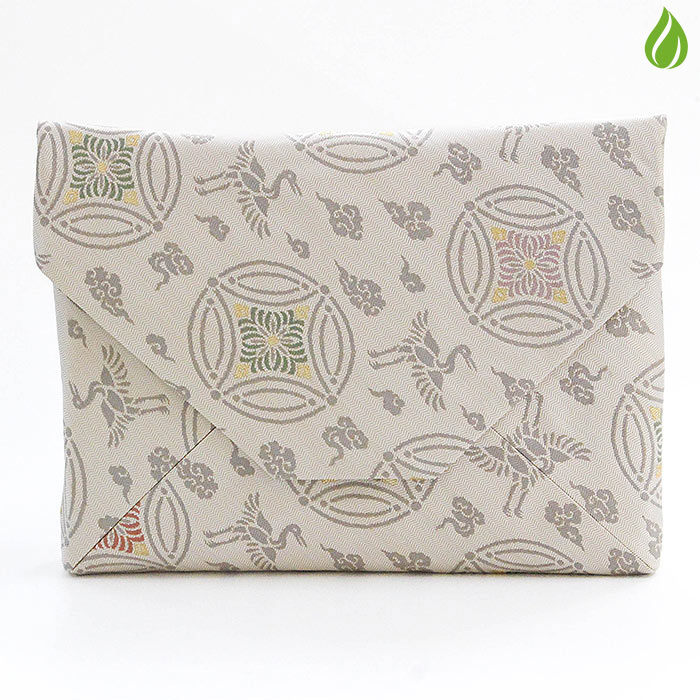 茶道具 名物裂 新橋 数寄屋袋 懸守七宝雲鶴紹巴 （かけまもりしっぽ