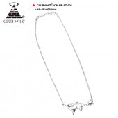 b�� �ҥåץۥå� �ե��å���� ��� ��ǥ����� �ͥå��쥹 44?48cm����֥Υ��� CLUB NO1Z �֥��֥�� ����С��������� SILVER������ �����Ͽ� ���ɥĥ��� ���ᥫ�� �������� �Х�ɷ� ���ե� CN-NE-ST-004