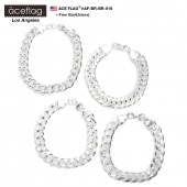 �������ե�å� ACEFLAG �֥쥹��å� ��ʿ ��� ��ǥ����� 19cm �˽����� b�� �ҥåץۥå� ���ȥ꡼�ȷ� �ե��å���� �֥��� ���ä����� ������� ���ᥫ�� ������ ���󥹰��� HIPHOP ��åѡ� AF-BR-BR-018