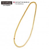 ACEFLAG �ͥå��쥹 ��� ��ǥ����� ������� 76cm �������ե�å� �������� �٥ͥ������������ �֥��֥�� ������� ��åѡ� b�� �ҥåץۥå� ���ȥ꡼�ȷ� �ե��å���� �֥��� ���ե� AF-NE-BR-018