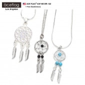 ACEFLAG �ͥå��쥹 ��� ��ǥ����� ����С� 42cm �������ե�å� �������� �ɥ꡼�७��å��㡼 ����ǥ����� �ͥ��ƥ��� ���� ������� ��åѡ� b�� �ҥåץۥå� ���ȥ꡼�ȷ� �ե��å���� AF-NE-BR-122