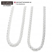 �������ե�å� ACEFLAG �ͥå��쥹 �������� ��� ��ǥ����� ���֥륢���� ����С� �˽����� b�� �ҥåץۥå� �֥��� ������� 54cm ���ᥫ�� ������ �����å��� ���󥹰��� HIPHOP ���ե� AF-NE-BR-134