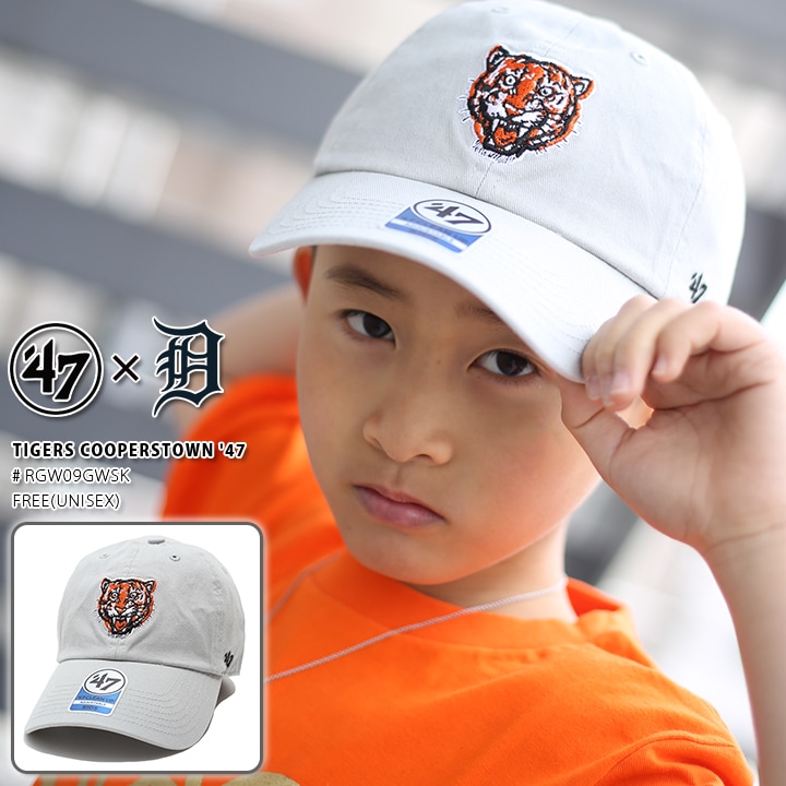 TIGERS 野球帽 47 キャップ 帽子 47brand ローキャップ デトロイト タイガース