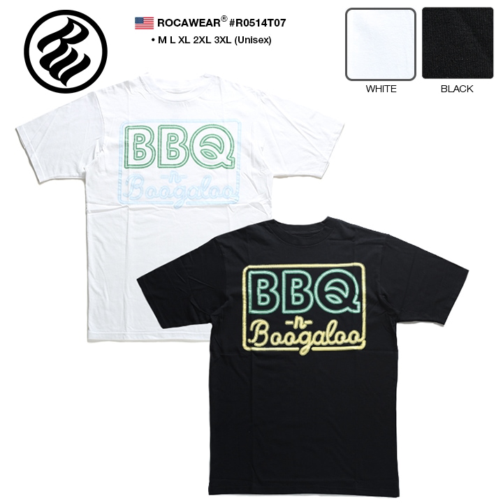 【Rocawear】Tシャツ 半袖 男女兼用 ストリート logo チェーン付 000000002755_syosqun.jpg