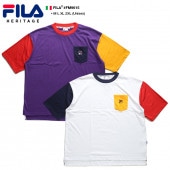 FILA heritage T����� Ⱦµ ��� ��ǥ����� �ղ��� ��2�� �礭�������� �ӥå����륨�å� �ե��� �إ�ơ��� ������� ���ä����� �ݥ��å��դ� ���쥤�������顼 ���� �ɽ� ���� ���ݡ��� ���� b�� HIPHOP ���ȥ꡼�ȷ� �ϥ� �֥��� ��FM9615