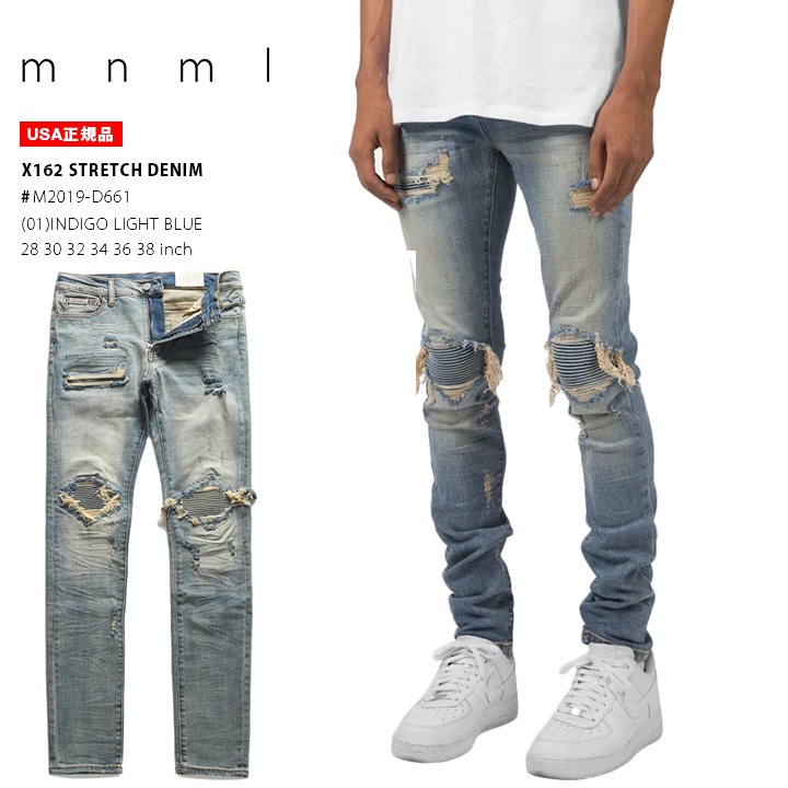 mnml ジーンズ ジーパン 36インチ M191 DENIM デニム（mnml デニム 