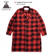 b�� �ҥåץۥå� ���ȥ꡼�ȷ� �ե��å���� �� ��� ��ǥ����� Ĺµ����� ��CN-TL-LS-006�ۢ�BIG SILHOUETTE CHECK COAT SHIRTS�� ����֥Υ��� CLUB NO1Z ���󥰥����ȥ���� ���󥰾楷��� ���㥱�å� �����å��� ������ ���ե�